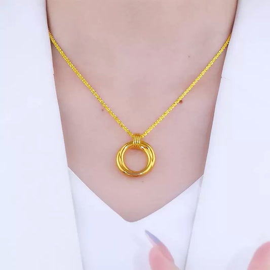 Multilayer necklace(24K GOLD PLATED)