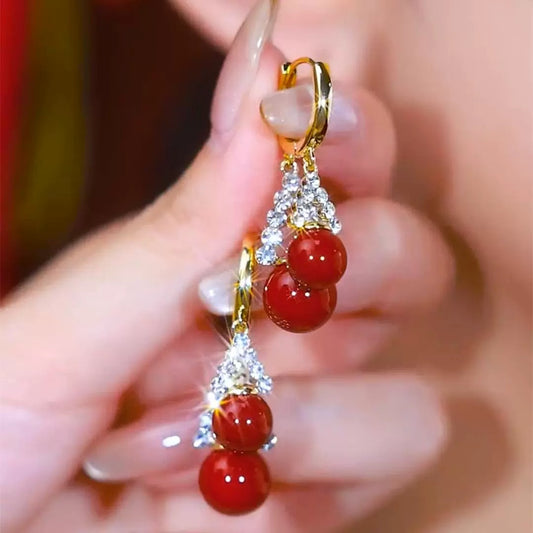 High end american earrings(24k gold plated)